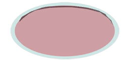 Sky Sign Pink Oval