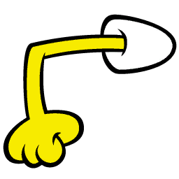 SpongeBob Arm - Bent