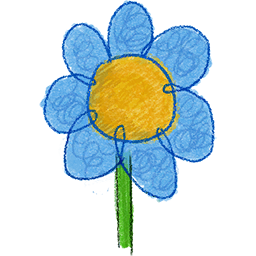 Blue Daisy