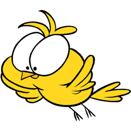 File:Sticker DLC Garfield Animal Bird Yellow.png