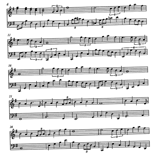 Music Notation Block