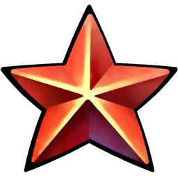 Wonder Woman Bevelled Star