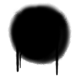 Black Paint Splat