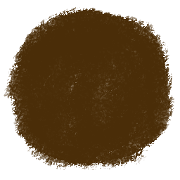 Paint Splodge - Dark Brown