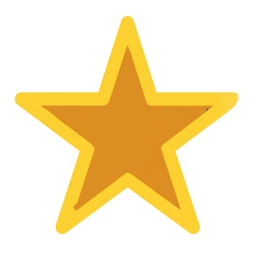 Orange-Yellow Star