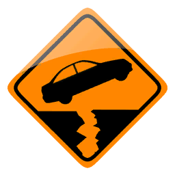 File:Sticker DLC MotorStorm Apocalypse Signage Road Sign Jump.png