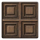 Carved Wooden Squares