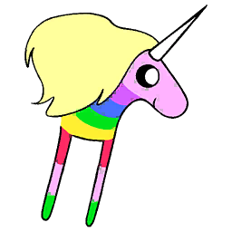 Lady Rainicorn Head