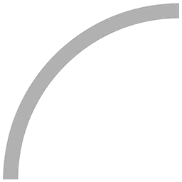 Faded Curve - Thin Black