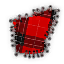 Red & White Tartan Patch