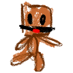 Crayon Sackboy 1