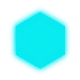 Hexagon - Turquoise