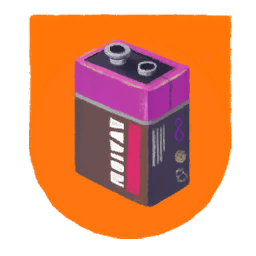 Avalon Stamp - Battery