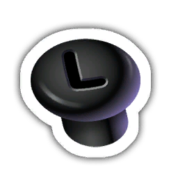 File:Sticker Unthemed Controller Button Left Stick.png