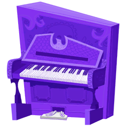 Purple Piano