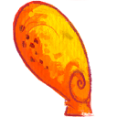 Triceratops Leg - Back