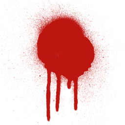 Red Paint Splat
