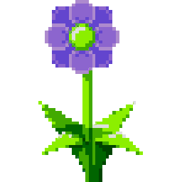 Green Hill Zone - Purple Flower