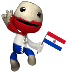 Avatar LittleBigPlanet World Cup Sackboy Paraguay.png