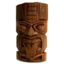Wooden Tiki Mask 3