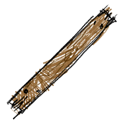 Crayon Wooden Plank