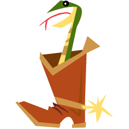 Snake in a Boot