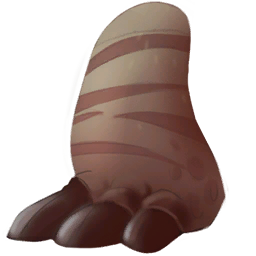 File:Sticker DLC Monsters Brown Lizard Foot Thick.png