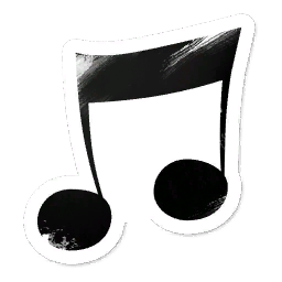 Sticker LaMarionetta Music Old Note 1.png