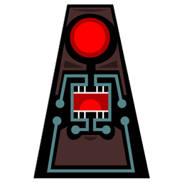 Red Robot Head