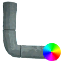Lab Pipe - Right Angle