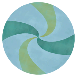 Blue Swirly
