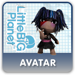 LittleBigPlanet™ "Sky" Sackgirl Avatar (Asia)