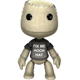 Fix Me Hook Hat T-Shirt (Outfit)