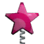 Pink Springy Star