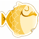 Sticker Golden Sands Fish Yellow.png