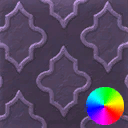 Embossed Purple Wallpaper