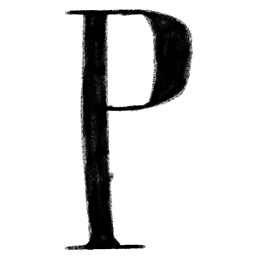 Black Letter P