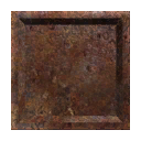 Brown Rusty Metal