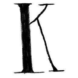 Black Letter K