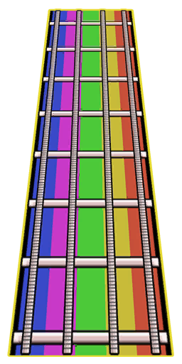 Rainbow Bass Neck