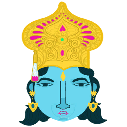 Sticker India Ram Head.png