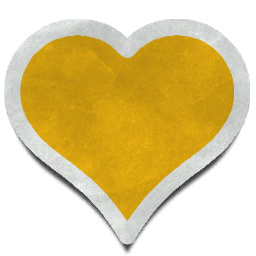 Heart - Yellow