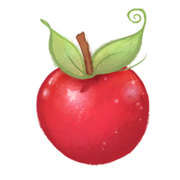 File:Sticker DLC DisneyPrincess 1 Object Apple.png