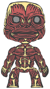 Ditto, concept art for a muscular anatomy outfit.
