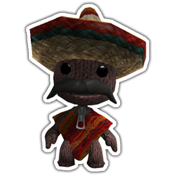 File:Sticker Unthemed Sackboy Mexico Desert 1.png