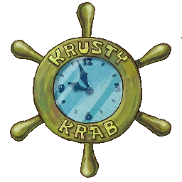 Krusty Krab Clock