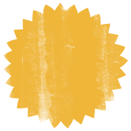 Orange Rosette