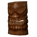Wooden Tiki Mask 1