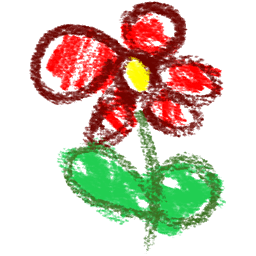 Crayon Flower