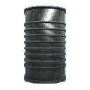 Ribbed Tin Can